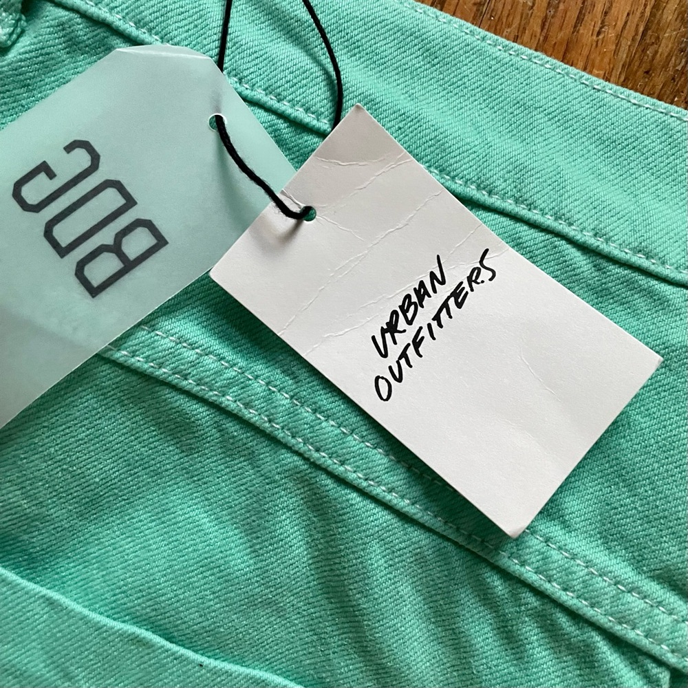 BDG Urban Outfitters new with tags turquoise cargo jeans - Picture 5 of 6